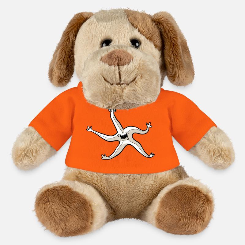 Skurriler Seestern - MiniFeet® Hund Helge - Goldorange