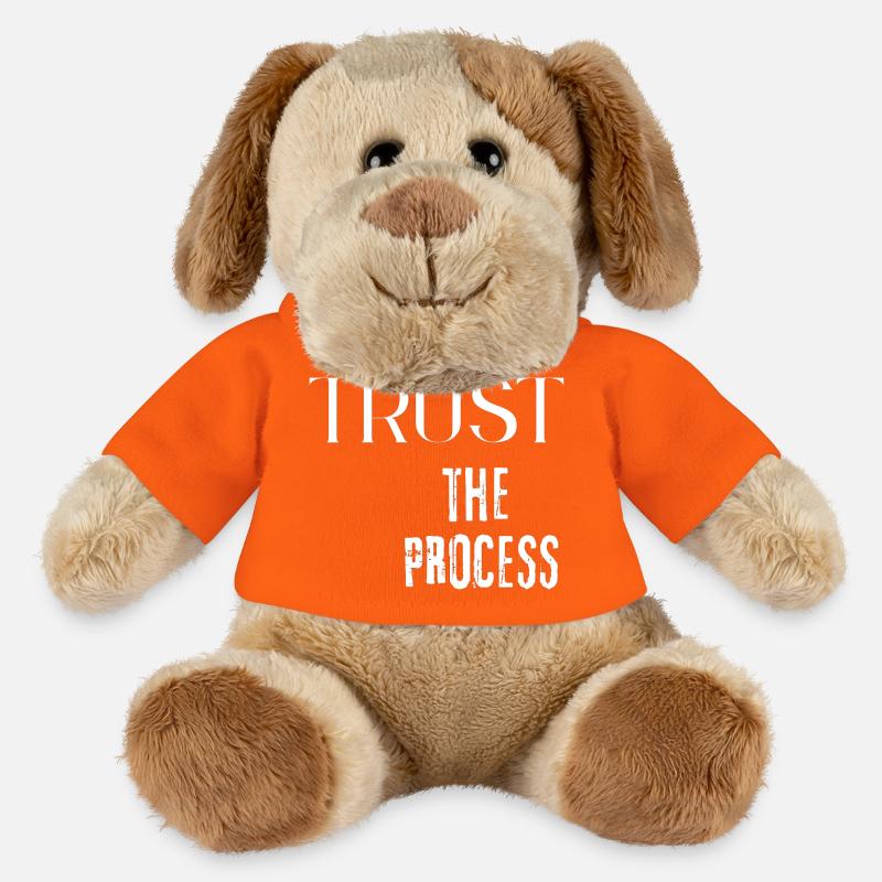 Trust the Process - MiniFeet® Dog Helge - golden orange