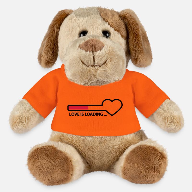 love_is_loading_2c - MiniFeet® Hund Helge - Goldorange