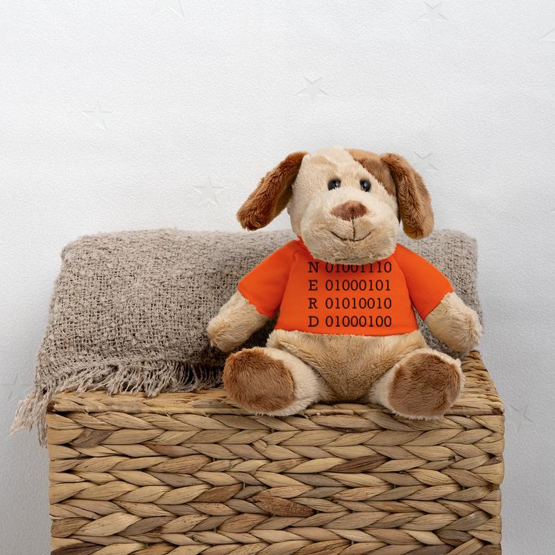 binary nerd MiniFeet® Hund Helge