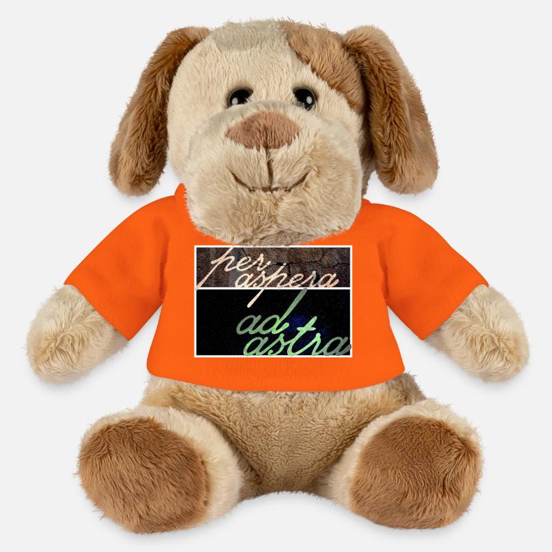 Per Aspera Ad Astra - MiniFeet® Hund Helge - Goldorange