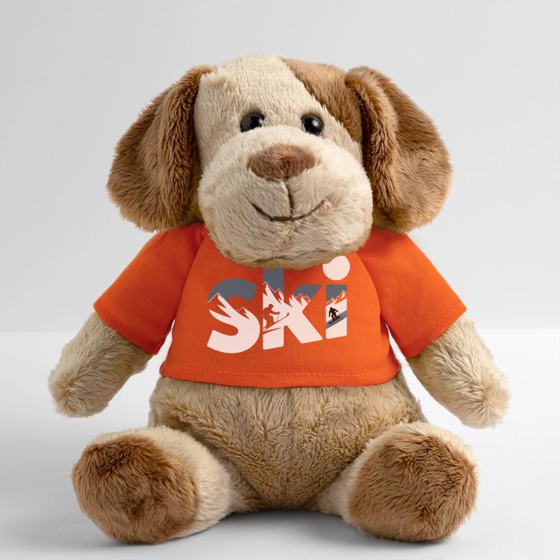 Conception faute de Panorama de la Montagne de Ski Chien en peluche Helge MiniFeet®