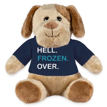 Hell Freezes to Hell Frozen Over - MiniFeet® Dog Helge - golden orange - Front
