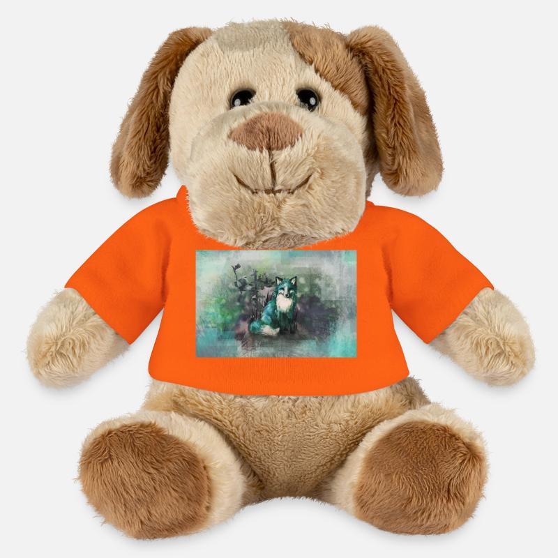 blue Herbstfuchs - MiniFeet® Hund Helge - Goldorange