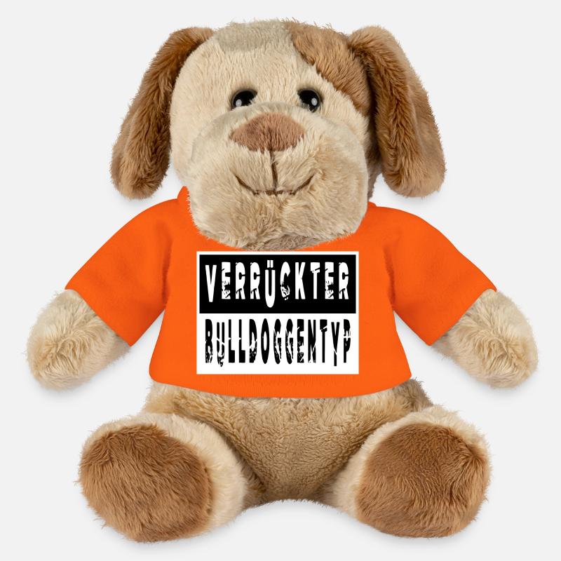 geburtstagsgeschenkidee doggie pudel hundehalter - MiniFeet® Hund Helge - Goldorange