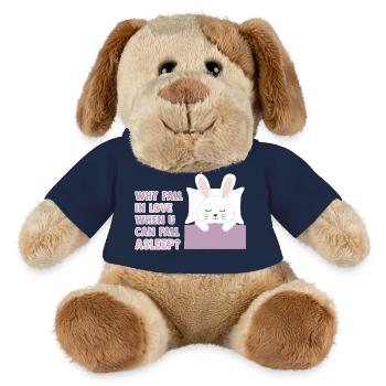 Why fall in love when you can fall asleep? - MiniFeet® Hund Helge - French Navy - Vorne