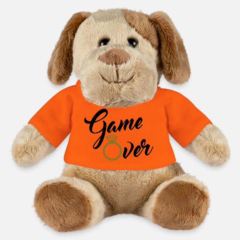 game over - MiniFeet® Hund Helge - Goldorange