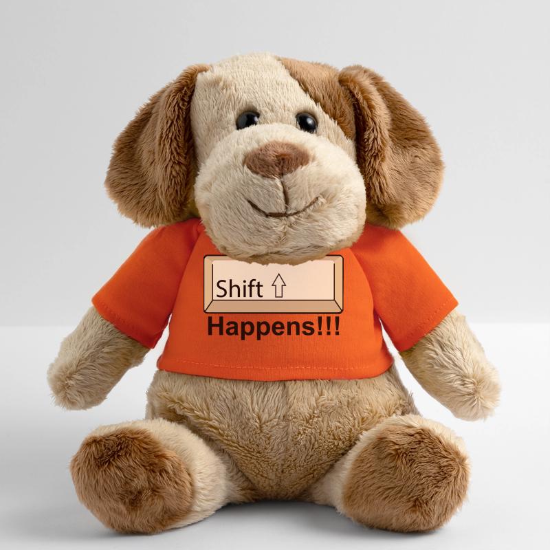Conception minimale du clavier Shift Chien en peluche Helge MiniFeet®
