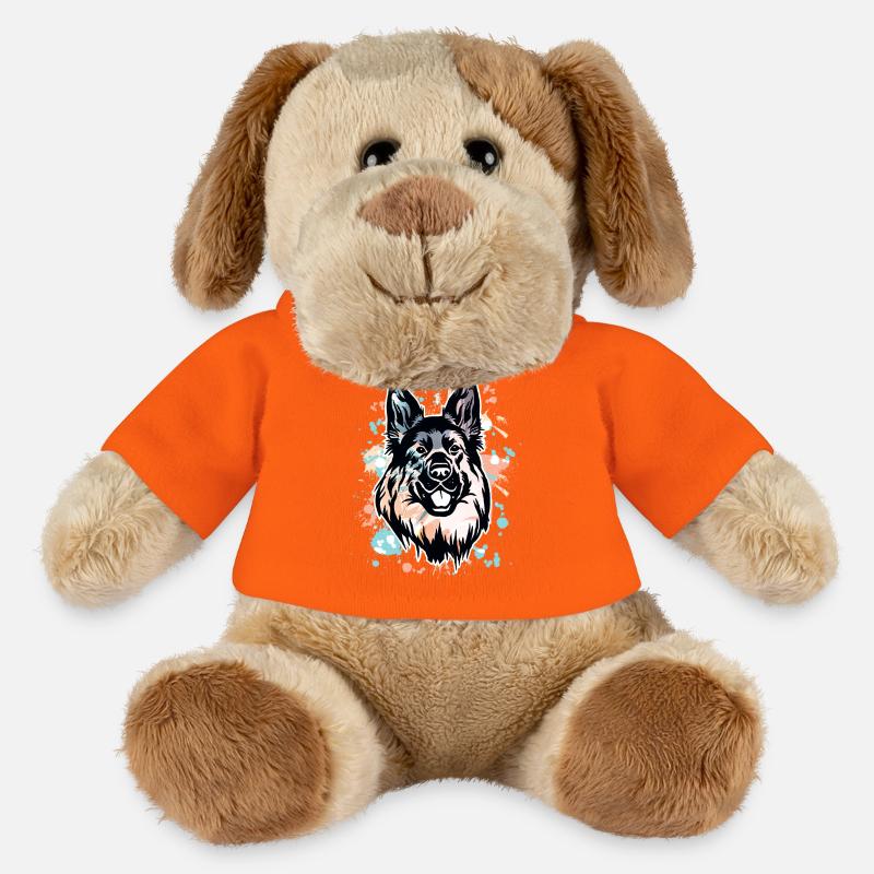 Deutscher Schäferhund - MiniFeet® Hund Helge - Goldorange