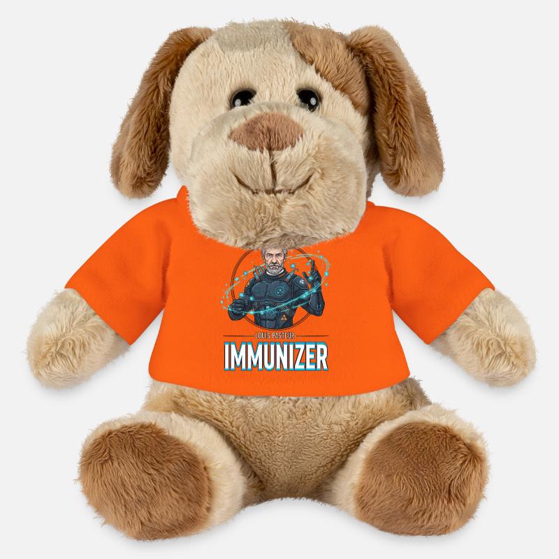 Pasteur-Immunizer-Rüstung - MiniFeet® Hund Helge - Goldorange