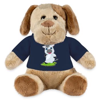 Esel Jogger Joggen Sport - MiniFeet® Hund Helge - French Navy - Vorne