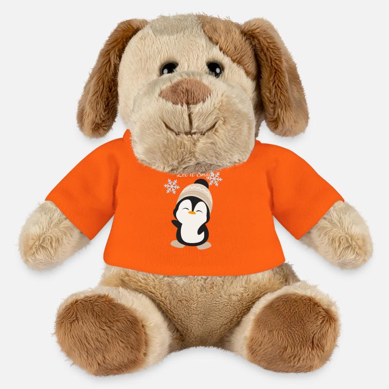 Pengu Winter Magic - MiniFeet® Dog Helge - golden orange