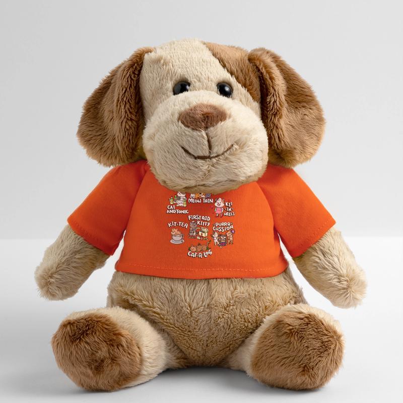 Jeu de mots mignon et drôle de chat | Chat mignon Chien en peluche Helge MiniFeet®