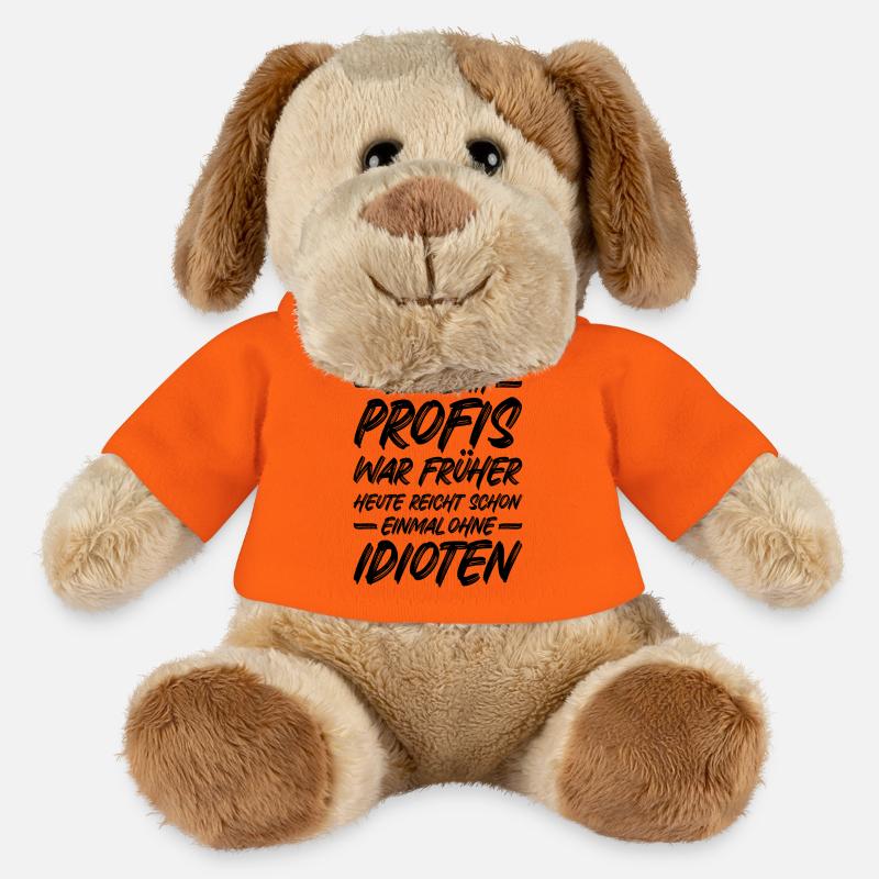 Einmal ohne Idioten / Einmal mit Profis war früher - MiniFeet® Hund Helge - Goldorange