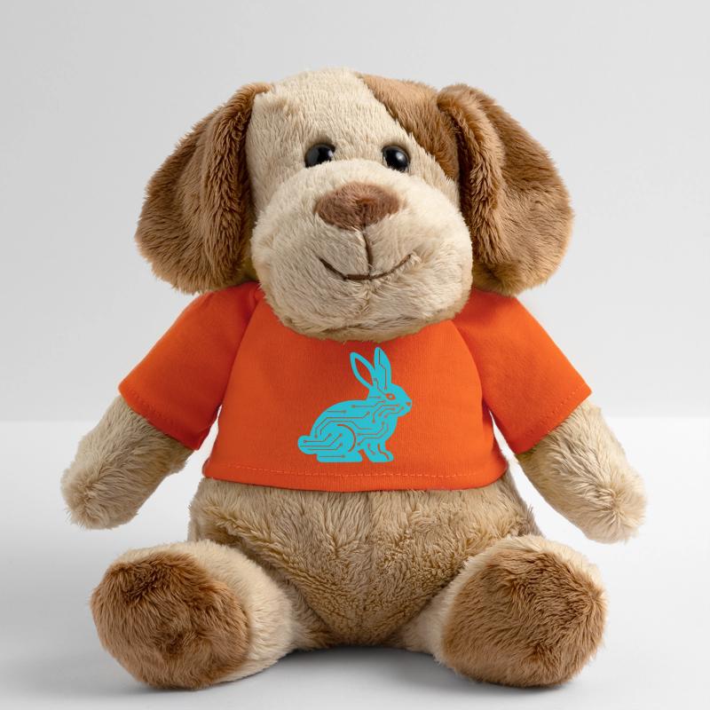 Cyber Rabbit Circuit Board Tech Vector MiniFeet® Dog Helge