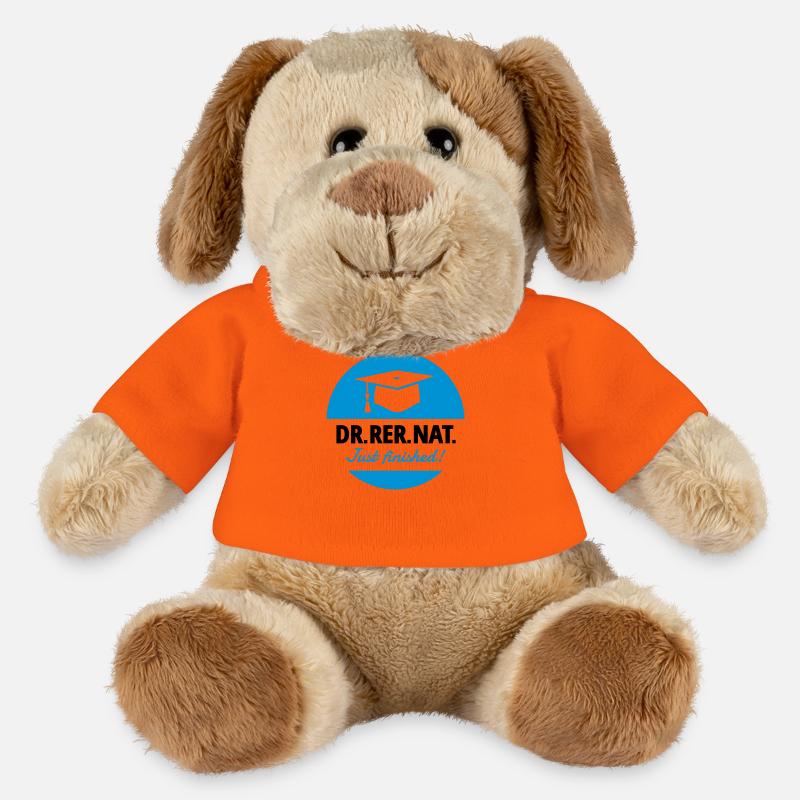 Dr. rer. nat. - Doktor - MiniFeet® Hund Helge - Goldorange
