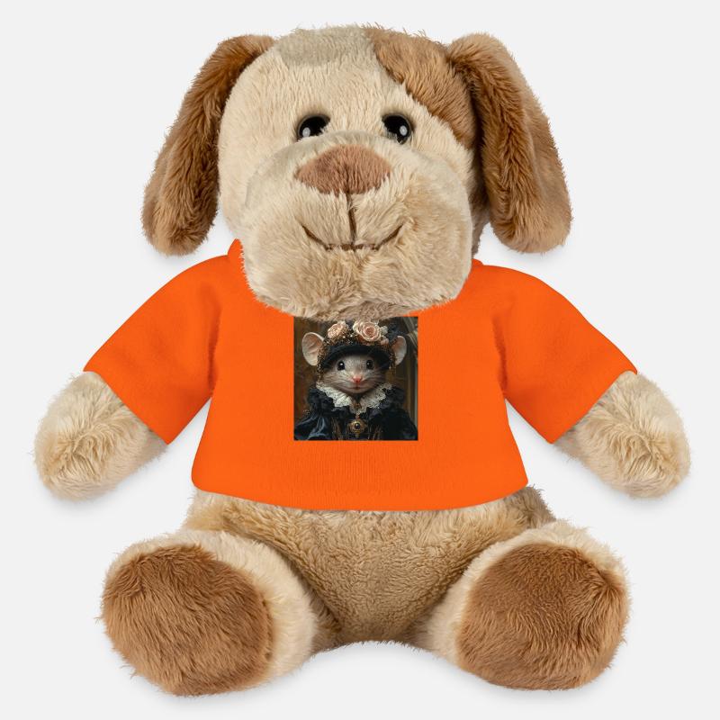 Gothic Maus - MiniFeet® Hund Helge - Goldorange