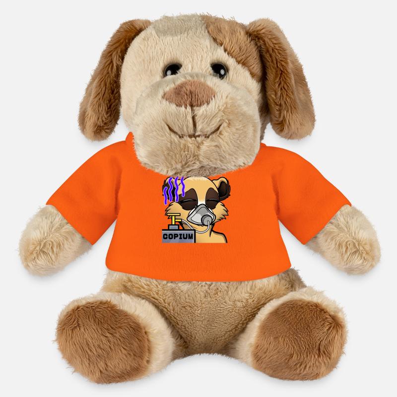 Erdmännchen "Copium" - MiniFeet® Hund Helge - Goldorange