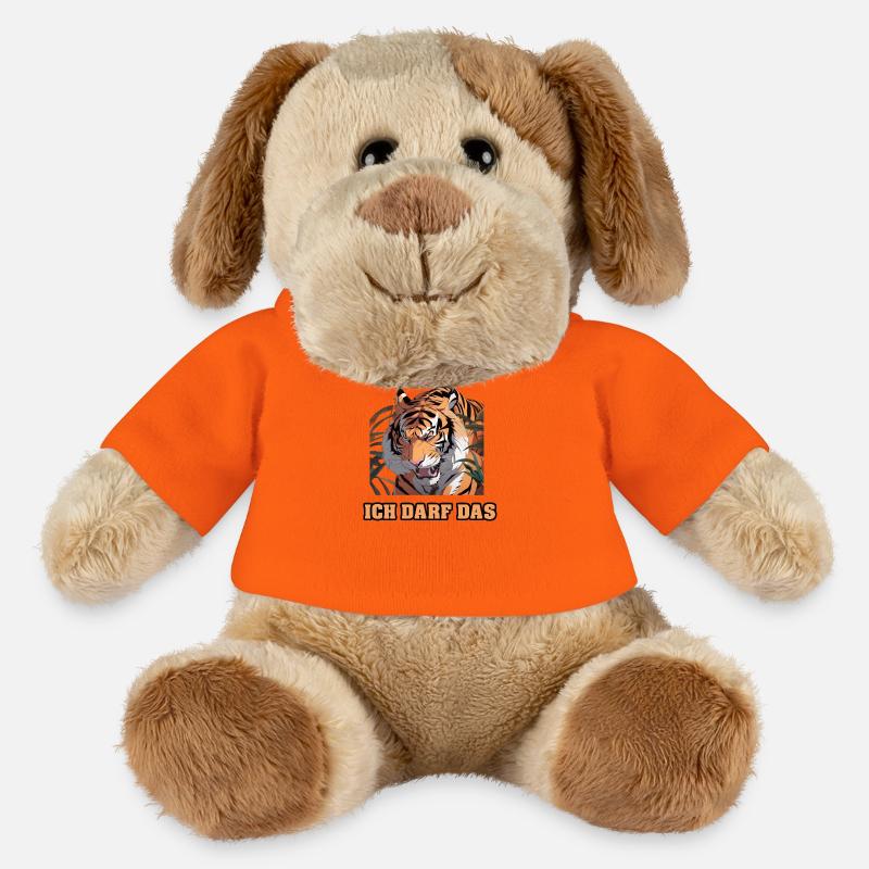 Ich darf das - MiniFeet® Hund Helge - Goldorange