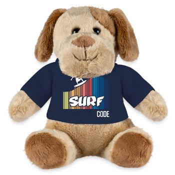 Surf Code (dark) - MiniFeet® Dog Helge - french navy - Front