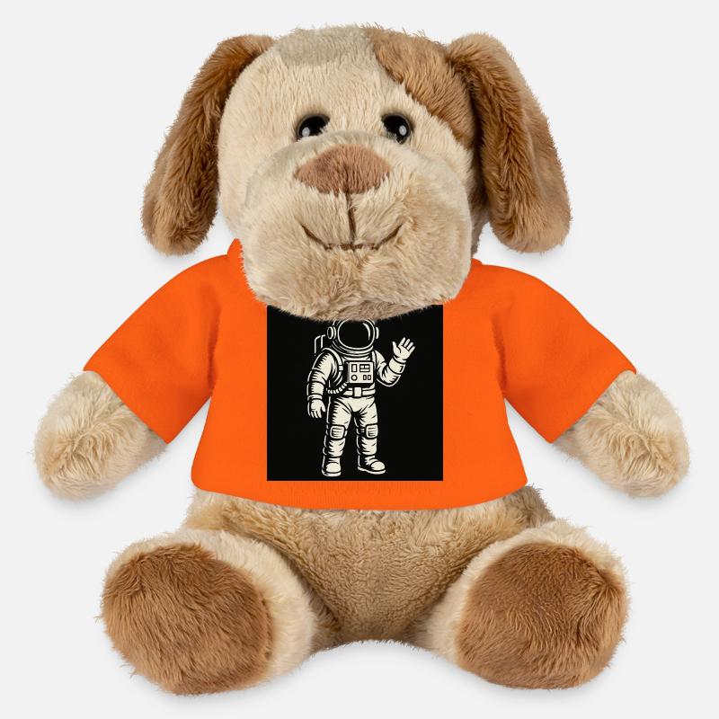 Space Buddy - MiniFeet® Hund Helge - Goldorange