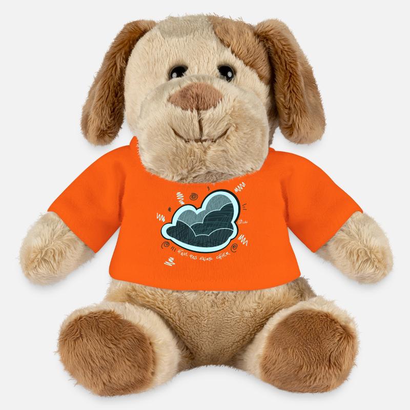 Cloud, Emotion, wütend - MiniFeet® Hund Helge - Goldorange
