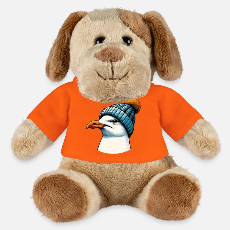 Möwe - MiniFeet® Hund Helge - Goldorange