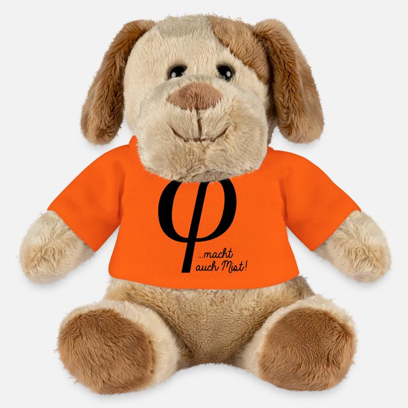 klein phi macht auch Mist - MiniFeet® Hund Helge - Goldorange