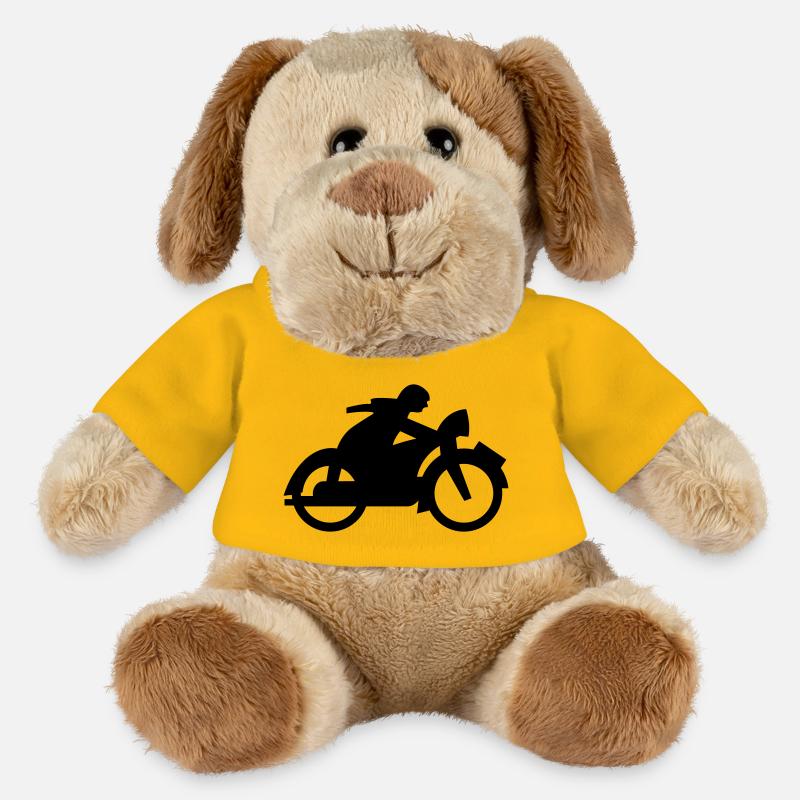 Motorcycle - MiniFeet® Dog Helge - sun yellow