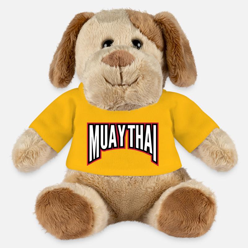 muay thai - MiniFeet® Hund Helge - Sonnengelb