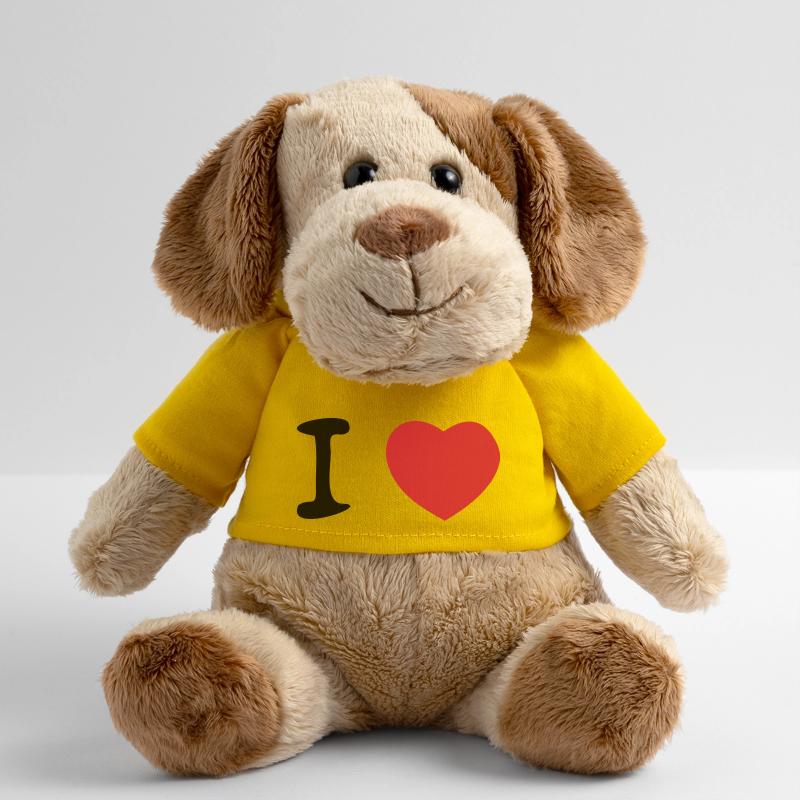 coeur Chien en peluche Helge MiniFeet®