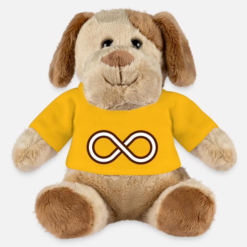 Infinity loop - MiniFeet® Hund Helge - Sonnengelb