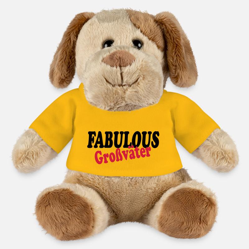 Fabelhafte Großväter - MiniFeet® Hund Helge - Sonnengelb