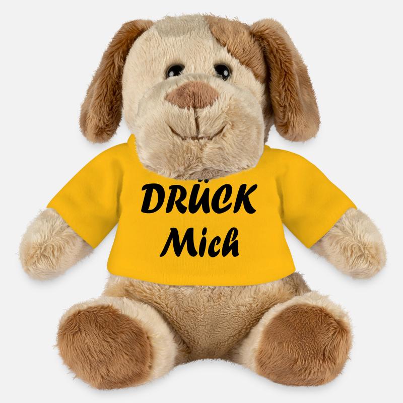 Drück Mich - MiniFeet® Hund Helge - Sonnengelb
