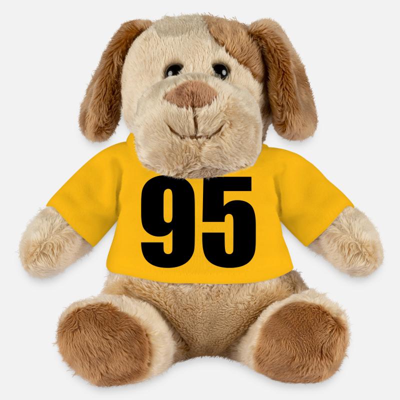 95 - Chien en peluche Helge MiniFeet® - jaune soleil