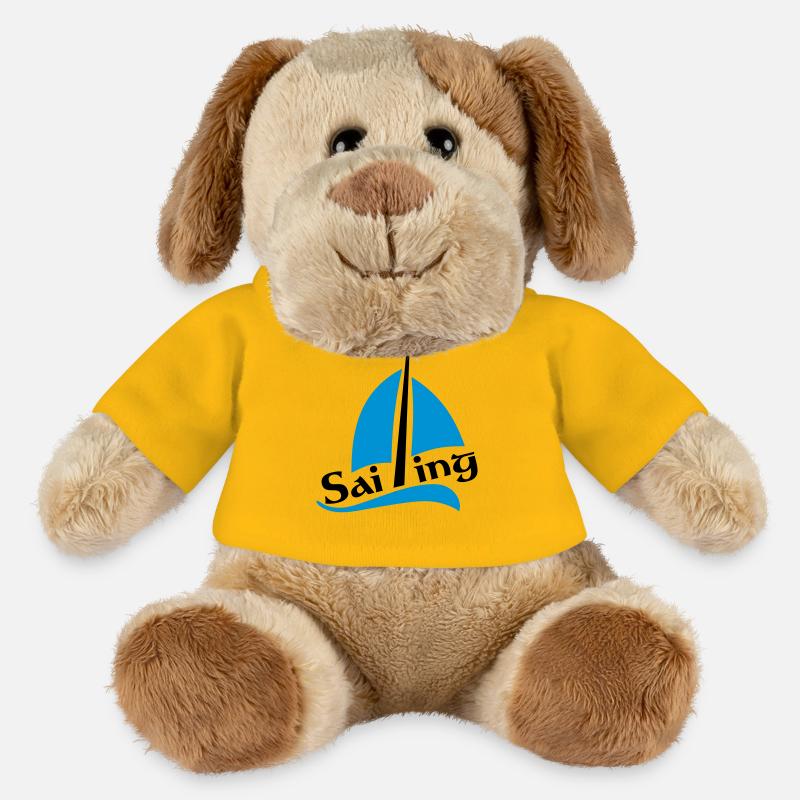 Segelboot - MiniFeet® Hund Helge - Sonnengelb