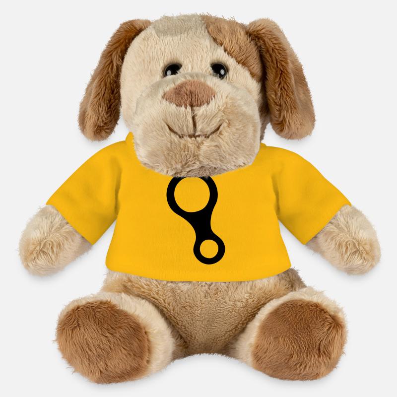 abseiling - rappeling - MiniFeet® Dog Helge - sun yellow