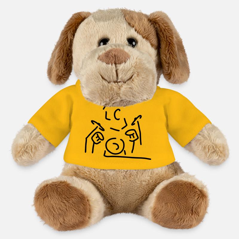 schlagzeuger - MiniFeet® Hund Helge - Sonnengelb