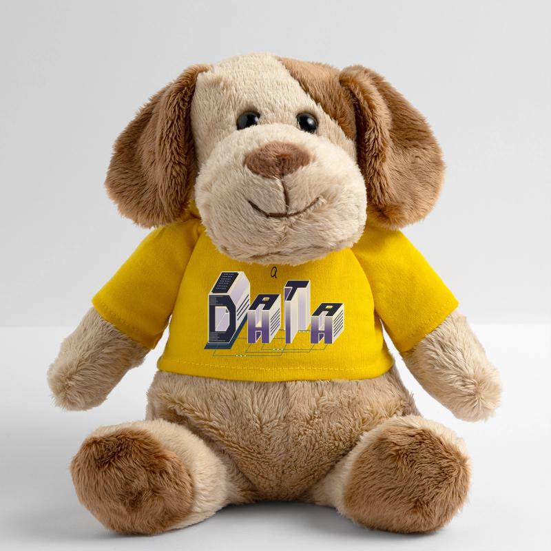 Je suis pas un DATA Chien en peluche Helge MiniFeet®