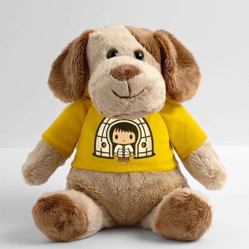 Winter Eskimo Igloo Comic MiniFeet® Dog Helge