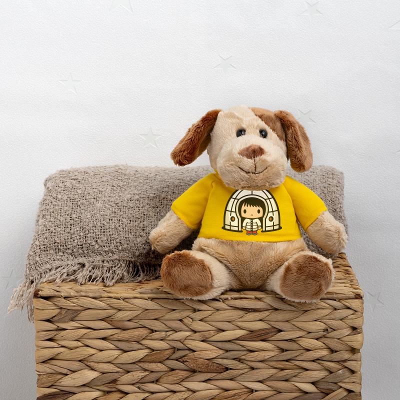 Winter Eskimo Igloo Comic MiniFeet® Dog Helge