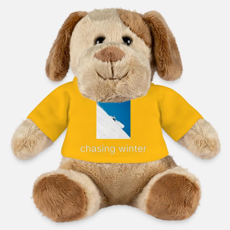 chasing winter - MiniFeet® Hund Helge - Sonnengelb
