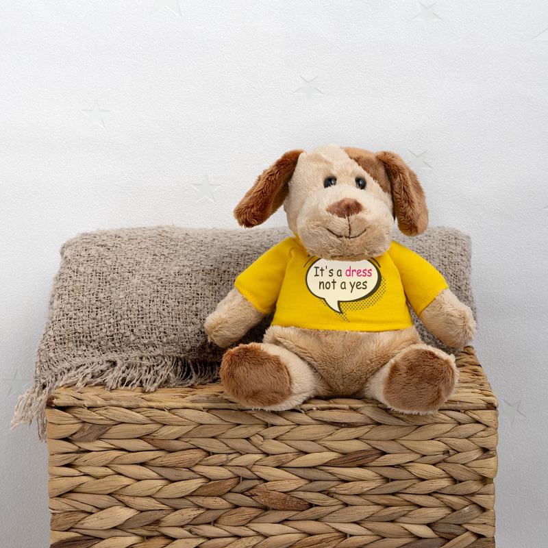 C’est une robe, pas une chemise statement Chien en peluche Helge MiniFeet®