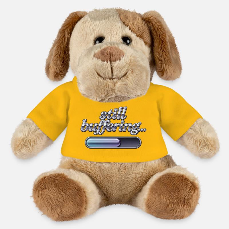 Still Buffering - MiniFeet® Hund Helge - Sonnengelb