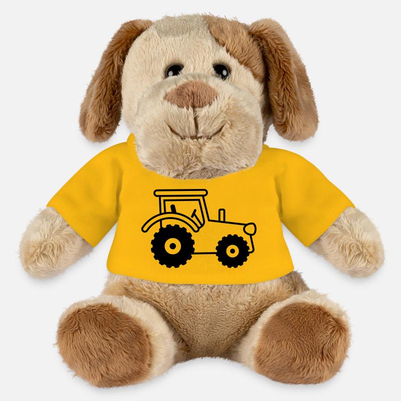 tractor - MiniFeet® Hund Helge - Sonnengelb