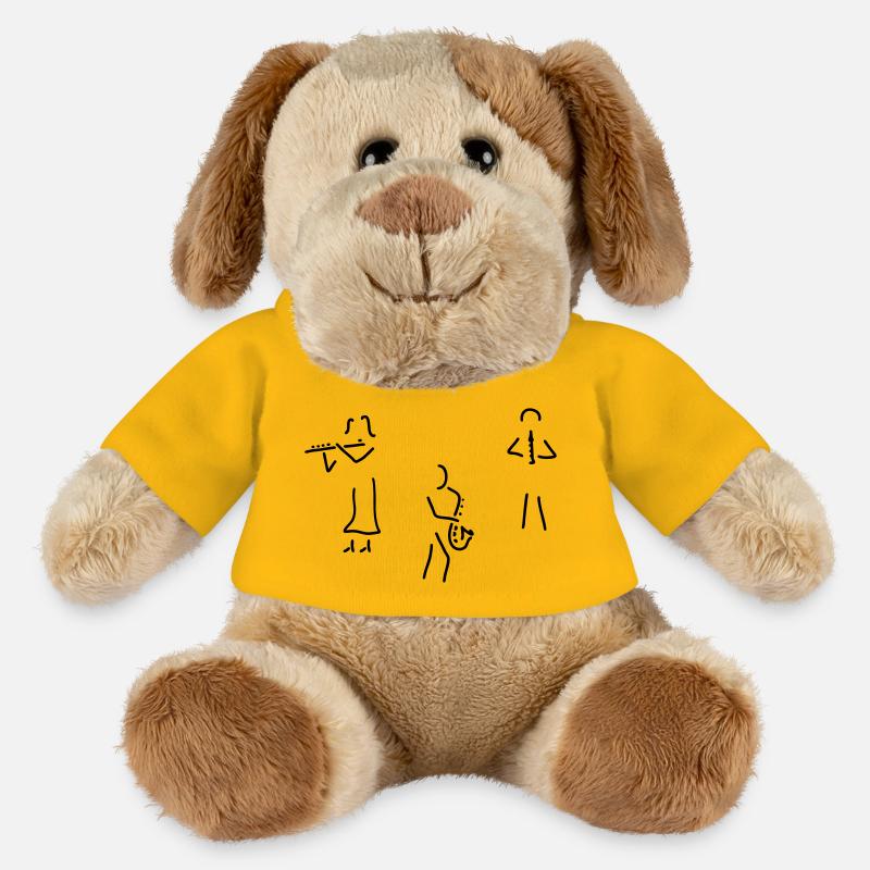 holzbläser - MiniFeet® Hund Helge - Sonnengelb