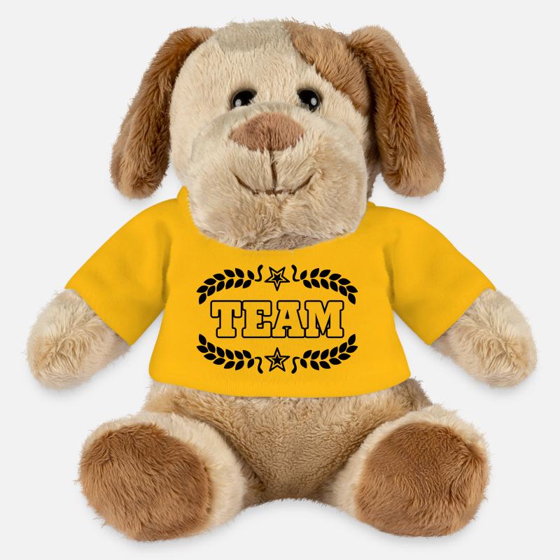 Team - MiniFeet® Hund Helge - Sonnengelb