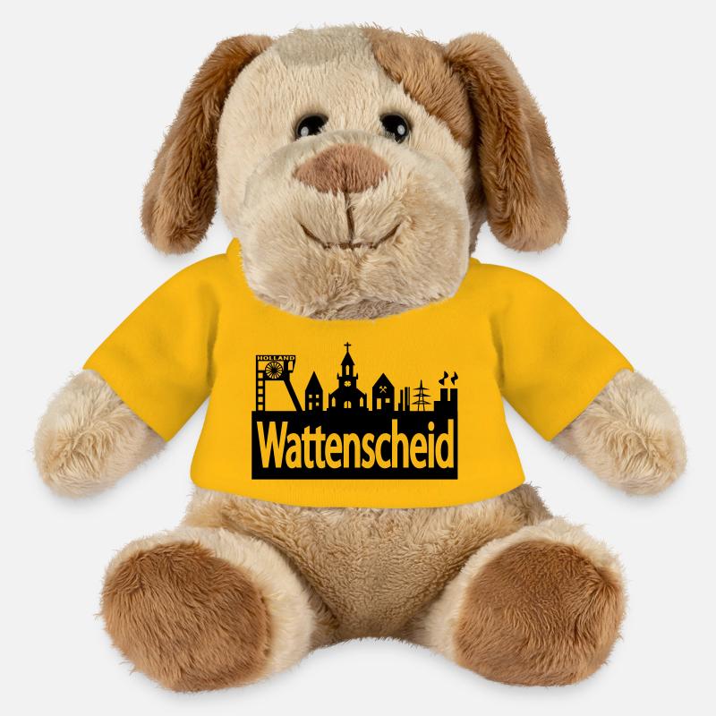 Skyline Wattenscheid - MiniFeet® Hund Helge - Sonnengelb