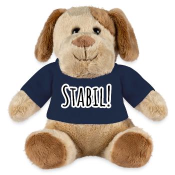 Sturdy design! Stay stable! - MiniFeet® Dog Helge - sun yellow - Front