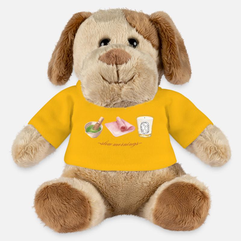Slow Mornings - MiniFeet® Dog Helge - sun yellow